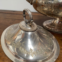 Large Antique Drummond Melbourne Tureen