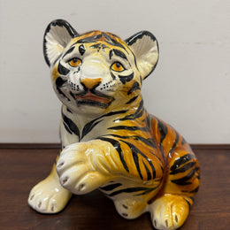 Vintage Ceramic Italian Tiger