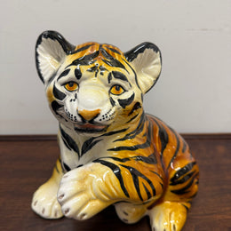 Vintage Ceramic Italian Tiger
