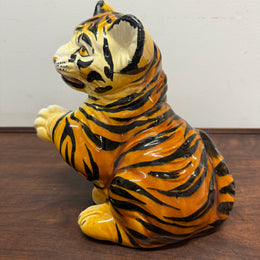Vintage Ceramic Italian Tiger