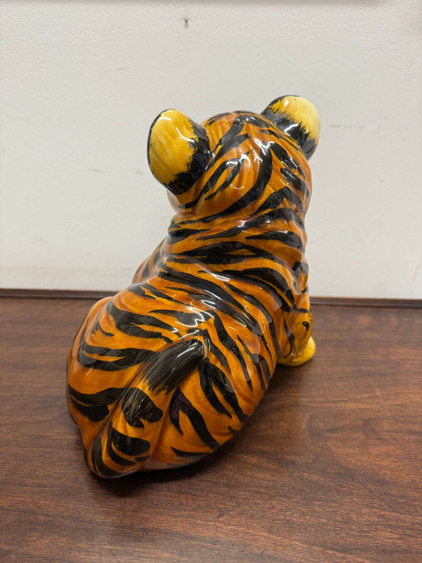 Vintage Ceramic Italian Tiger