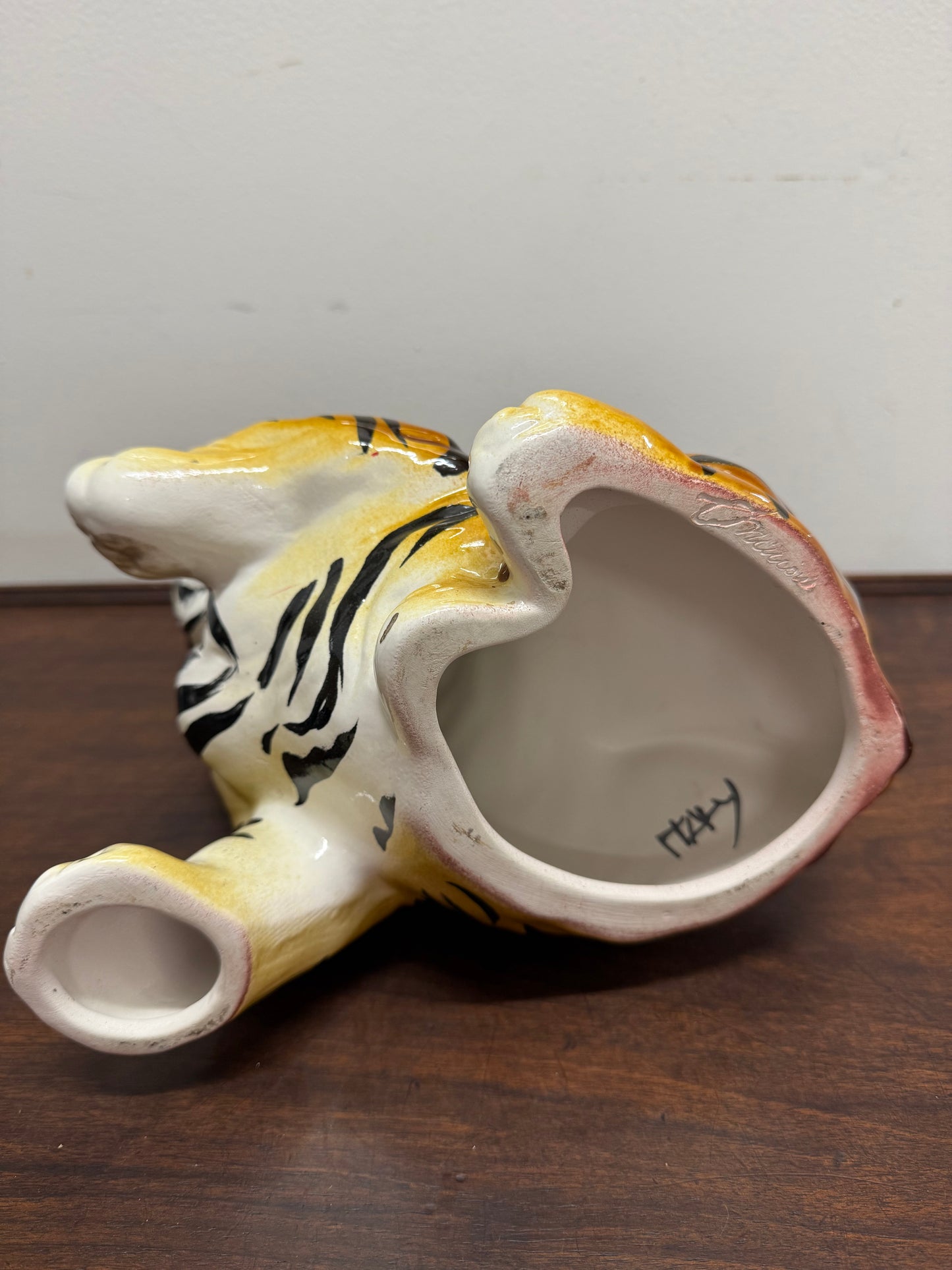 Vintage Ceramic Italian Tiger