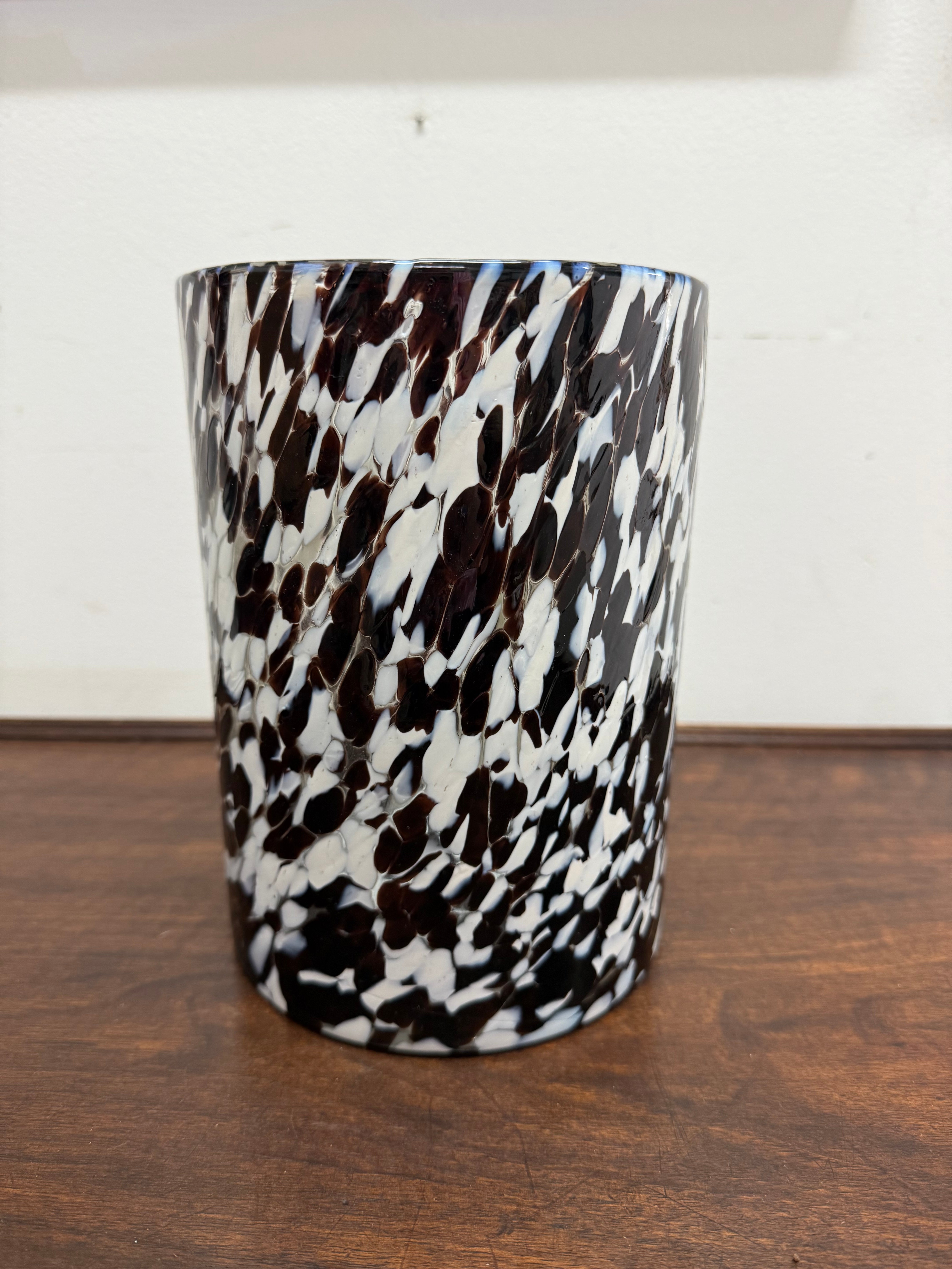 Vintage Decorated Candle Holder/ Vase