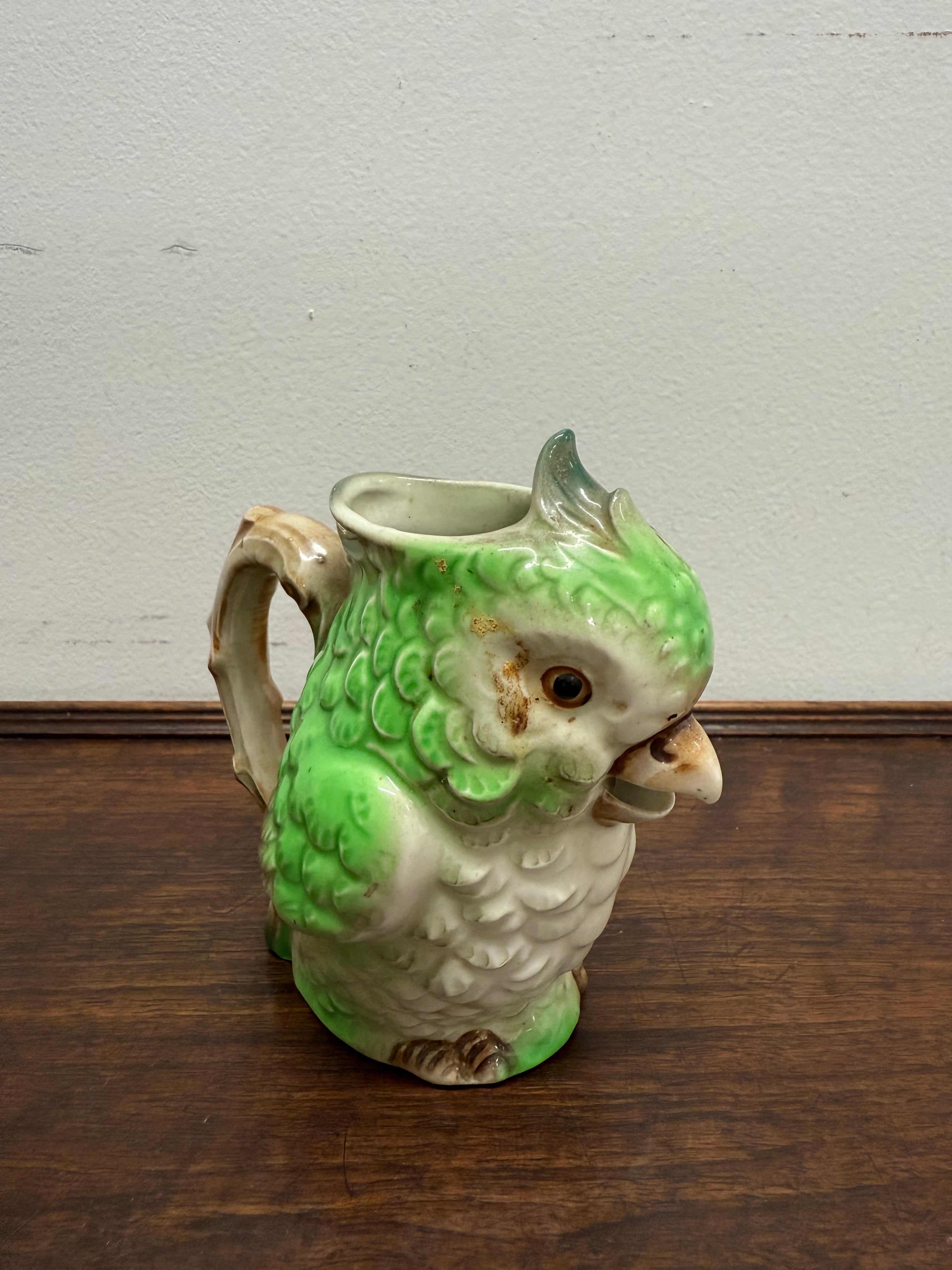 Vintage Parrot Design Jug | Antique & Vintage | Moonee Ponds Antiques | Australia Wide Delivery