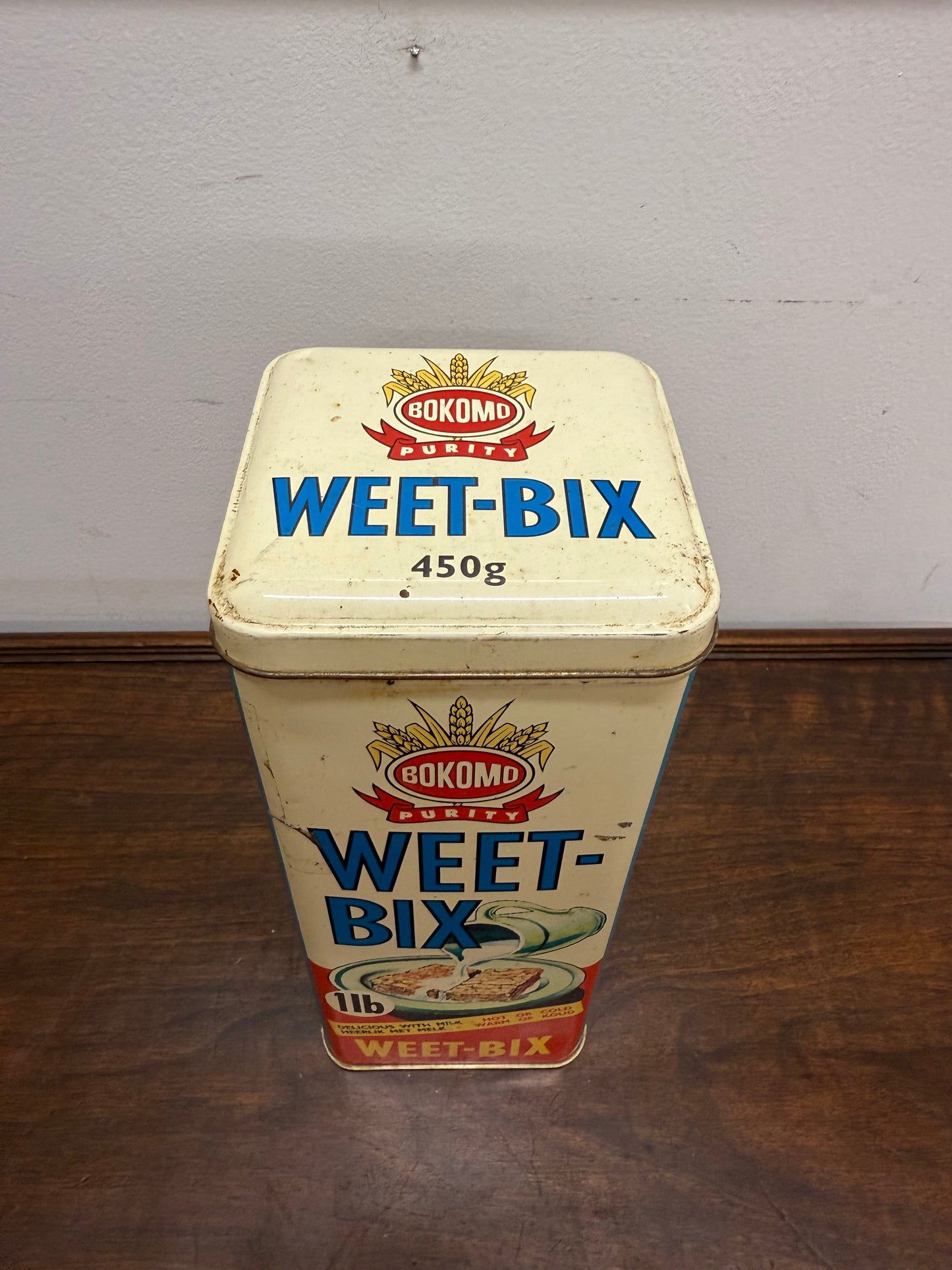 Vintage Weet-bix Cereal Tin