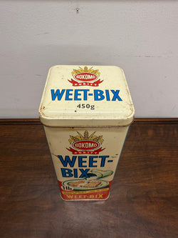 Vintage Weet-bix Cereal Tin | Antique & Vintage | Moonee Ponds Antiques | Australia Wide Delivery