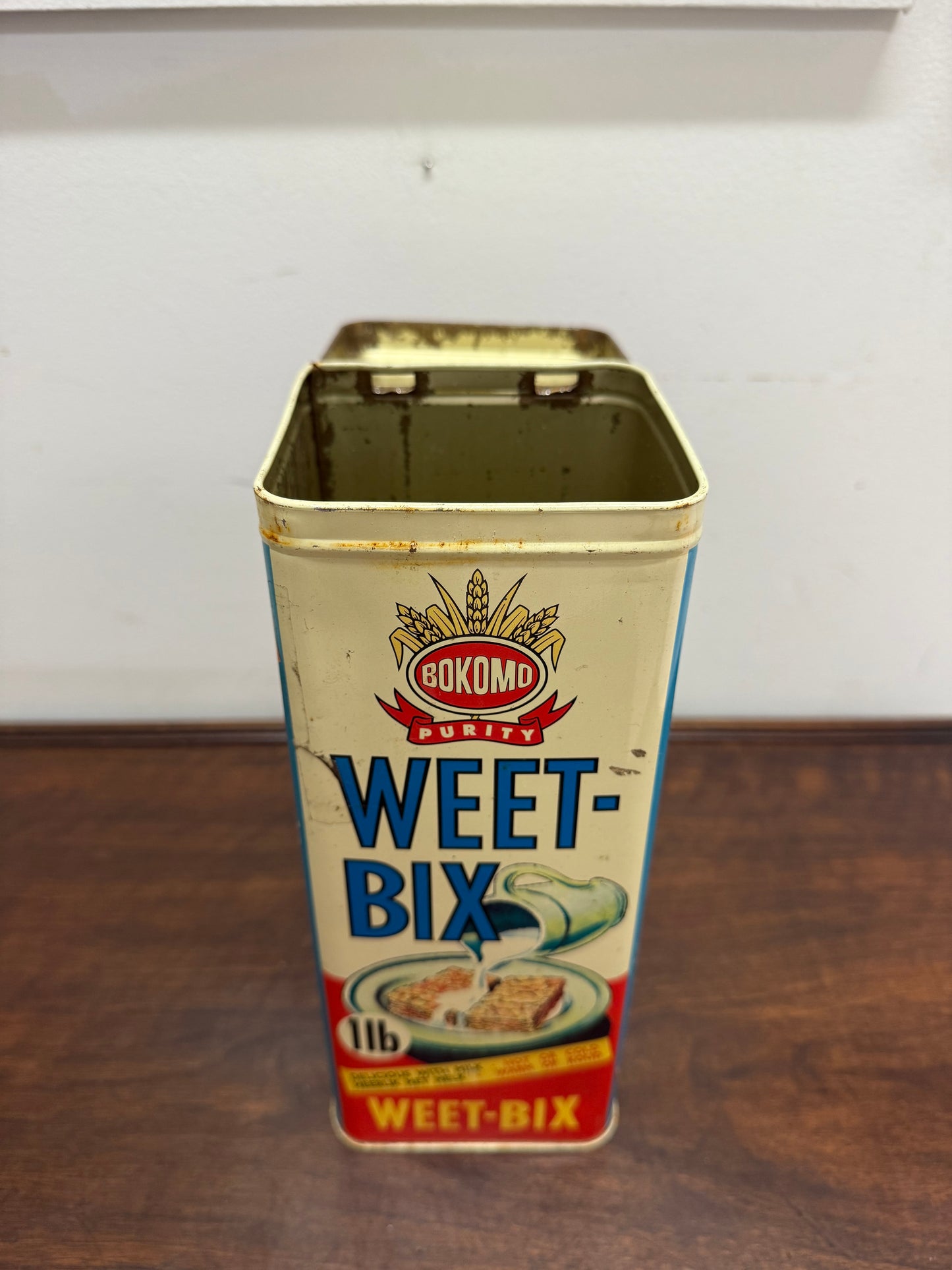 Vintage Weet-bix Cereal Tin