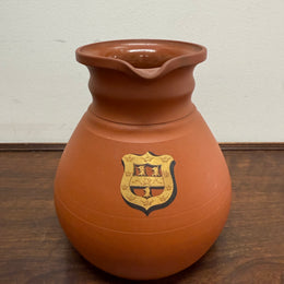 Rare Wedgwood Cambridge Ale Jug Rosso Antico