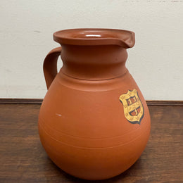 Rare Wedgwood Cambridge Ale Jug Rosso Antico