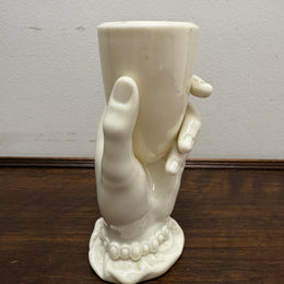 Royal Worcester Parian Ware Hand Vase