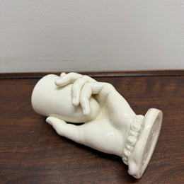 Royal Worcester Parian Ware Hand Vase