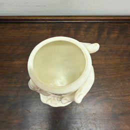 Royal Worcester Parian Ware Hand Vase