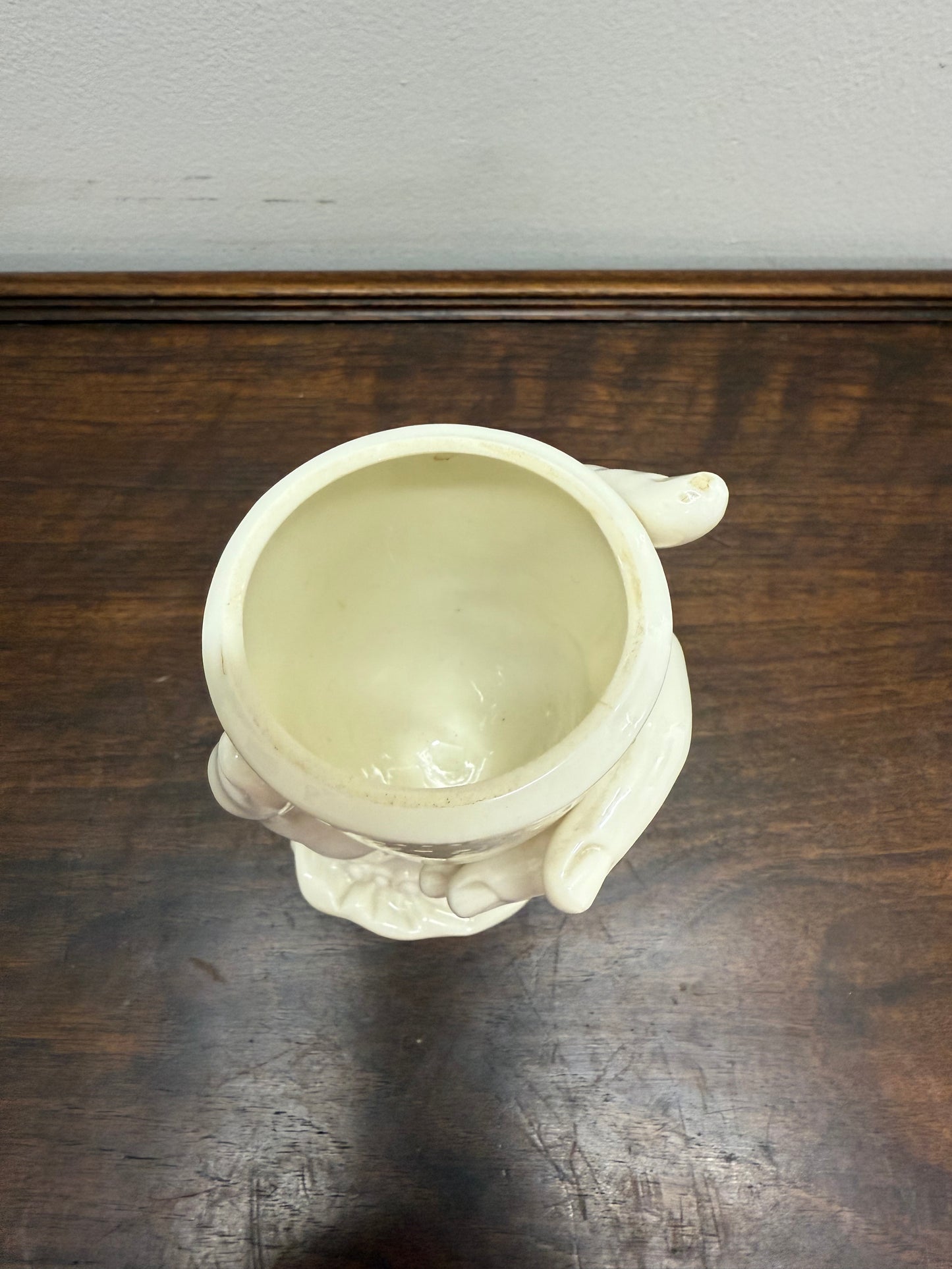 Royal Worcester Parian Ware Hand Vase