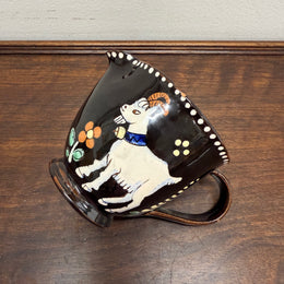 Vintage Rheinfall Pottery German Jug