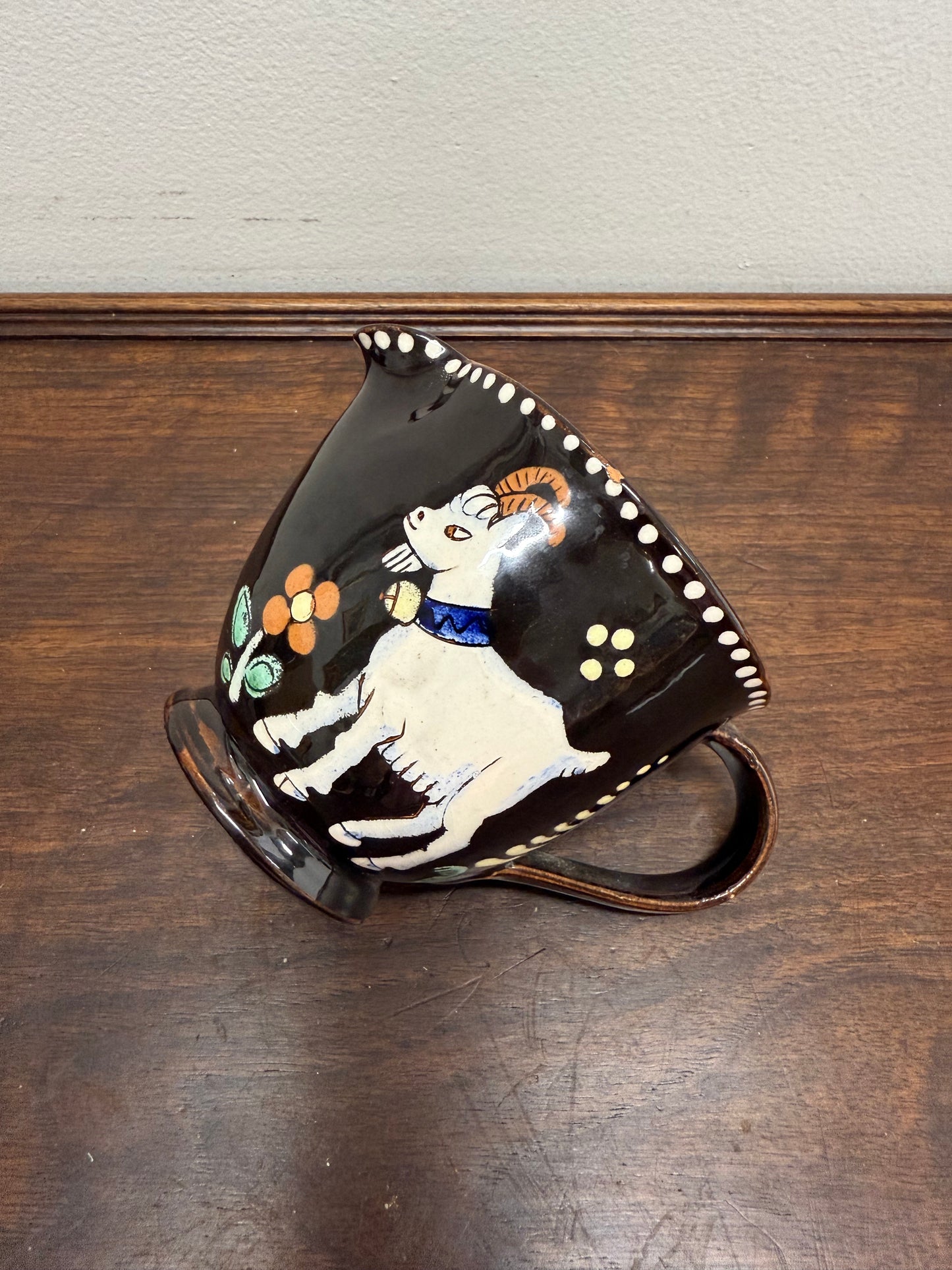 Vintage Rheinfall Pottery German Jug