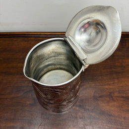 Antique Lidded Silver Plated Jug