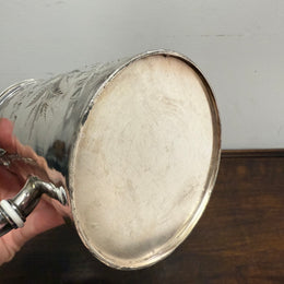 Antique Lidded Silver Plated Jug