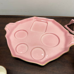 Royal Winton Pink Petunia Breakfast Set