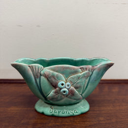 Vintage Australian Pottery Gumnuts Vase