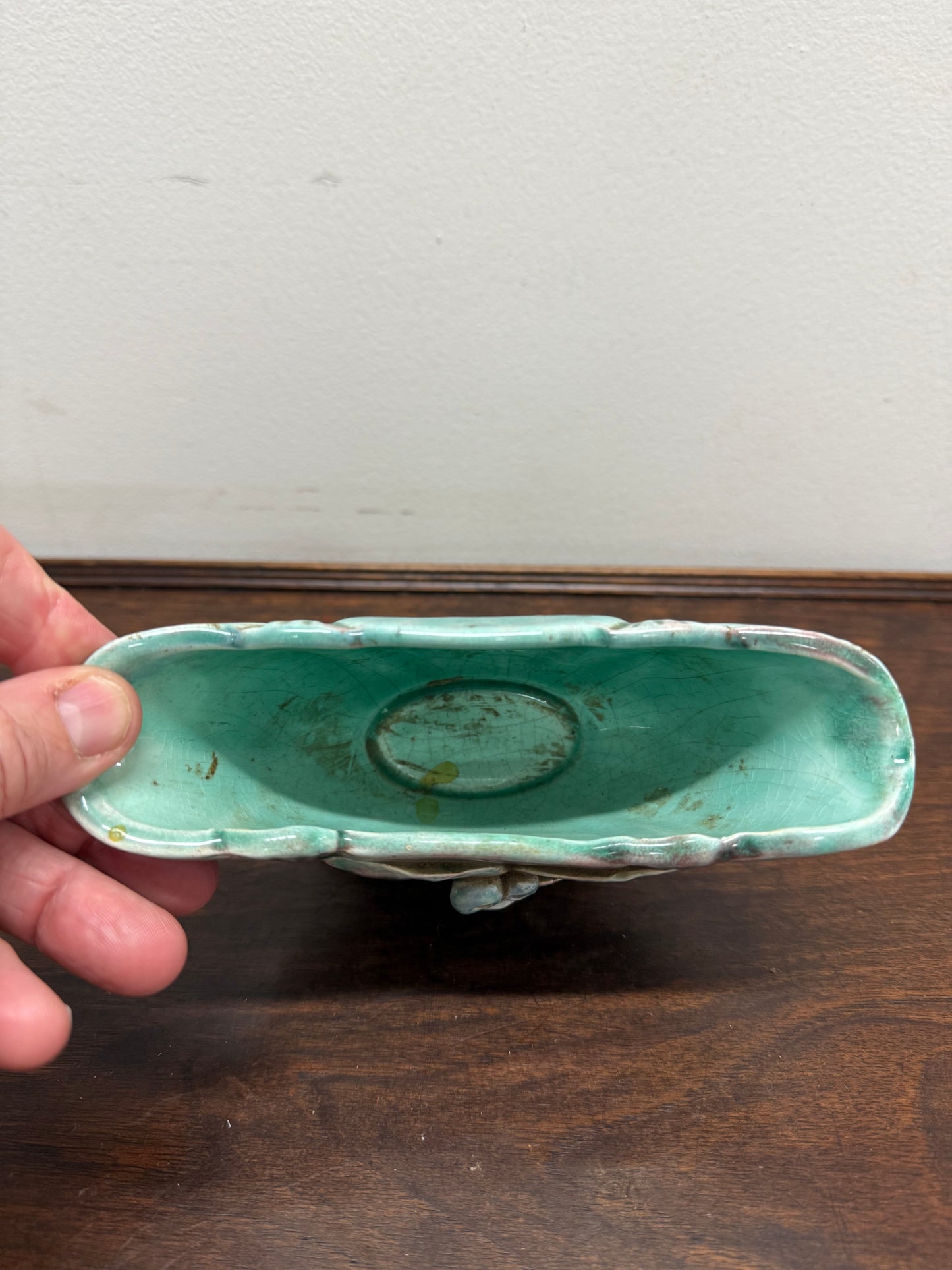 Vintage Australian Pottery Gumnuts Vase