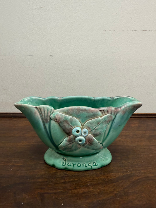 Vintage Australian Pottery Gumnuts Vase