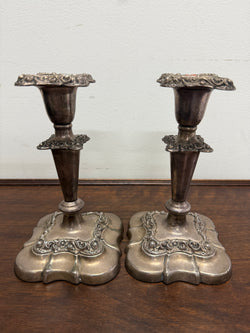 Pair Of Vintage Candle Holders | Antique & Vintage | Moonee Ponds Antiques | Australia Wide Delivery