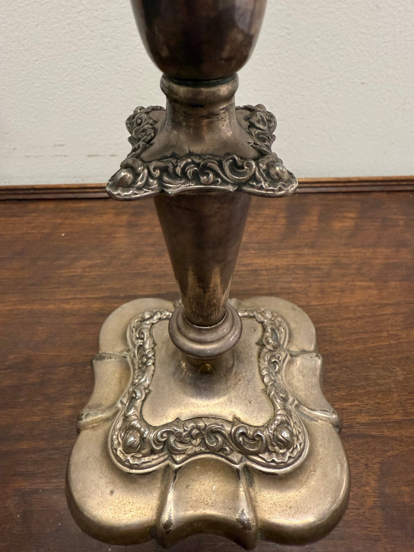 Pair Of Vintage Candle Holders