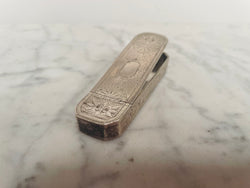 George III Sterling Silver Snuff Box Circa 1792 | Antique & Vintage | Moonee Ponds Antiques | Australia Wide Delivery