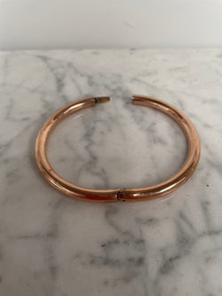 Pretty Vintage Rose Gold Silver Lined Bracelet | Antique & Vintage | Moonee Ponds Antiques | Australia Wide Delivery