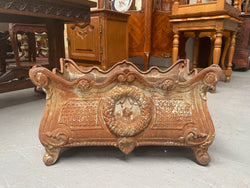 Antique 19th Century French Cast Iron Decorative Planter Box | Antique & Vintage | Moonee Ponds Antiques | Australia Wide Delivery