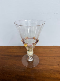Antique Venetian Murano Salviati Wine Glass | Antique & Vintage | Moonee Ponds Antiques | Australia Wide Delivery