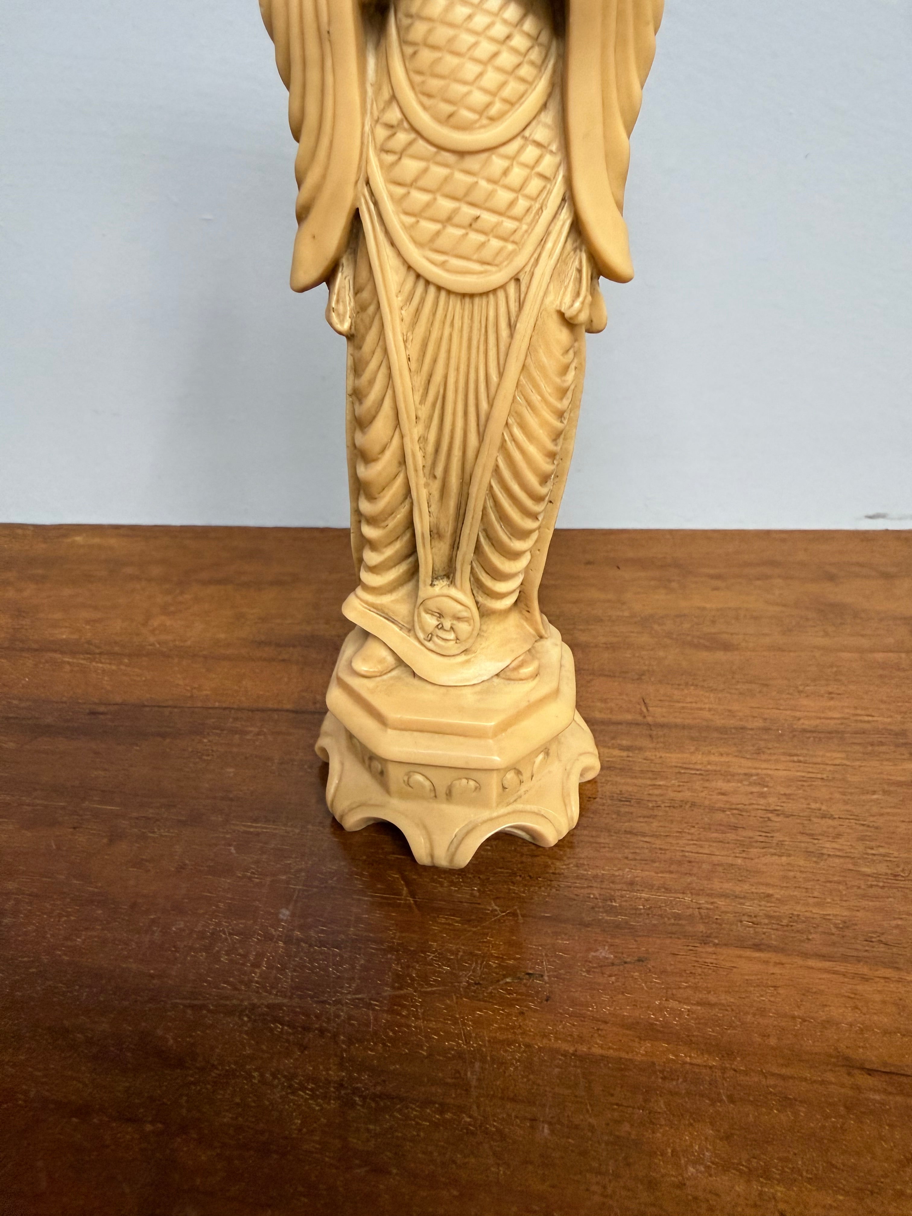 Vintage Japanese Resin Girl Statue | Antique & Vintage | Moonee Ponds Antiques | Australia Wide