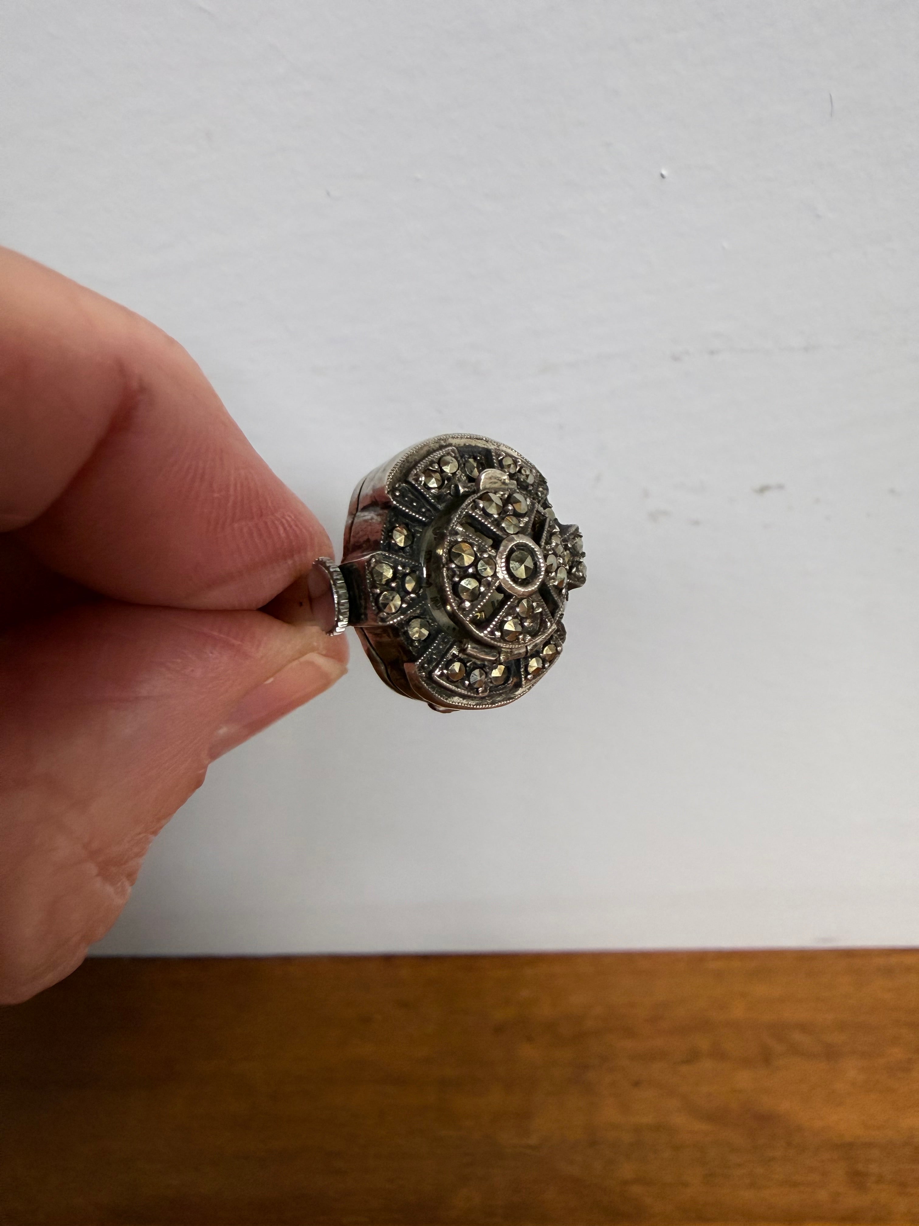 Vintage Art Deco Ring Watch In Original Box | Antique & Vintage | Moonee Ponds Antiques | Australia Wide