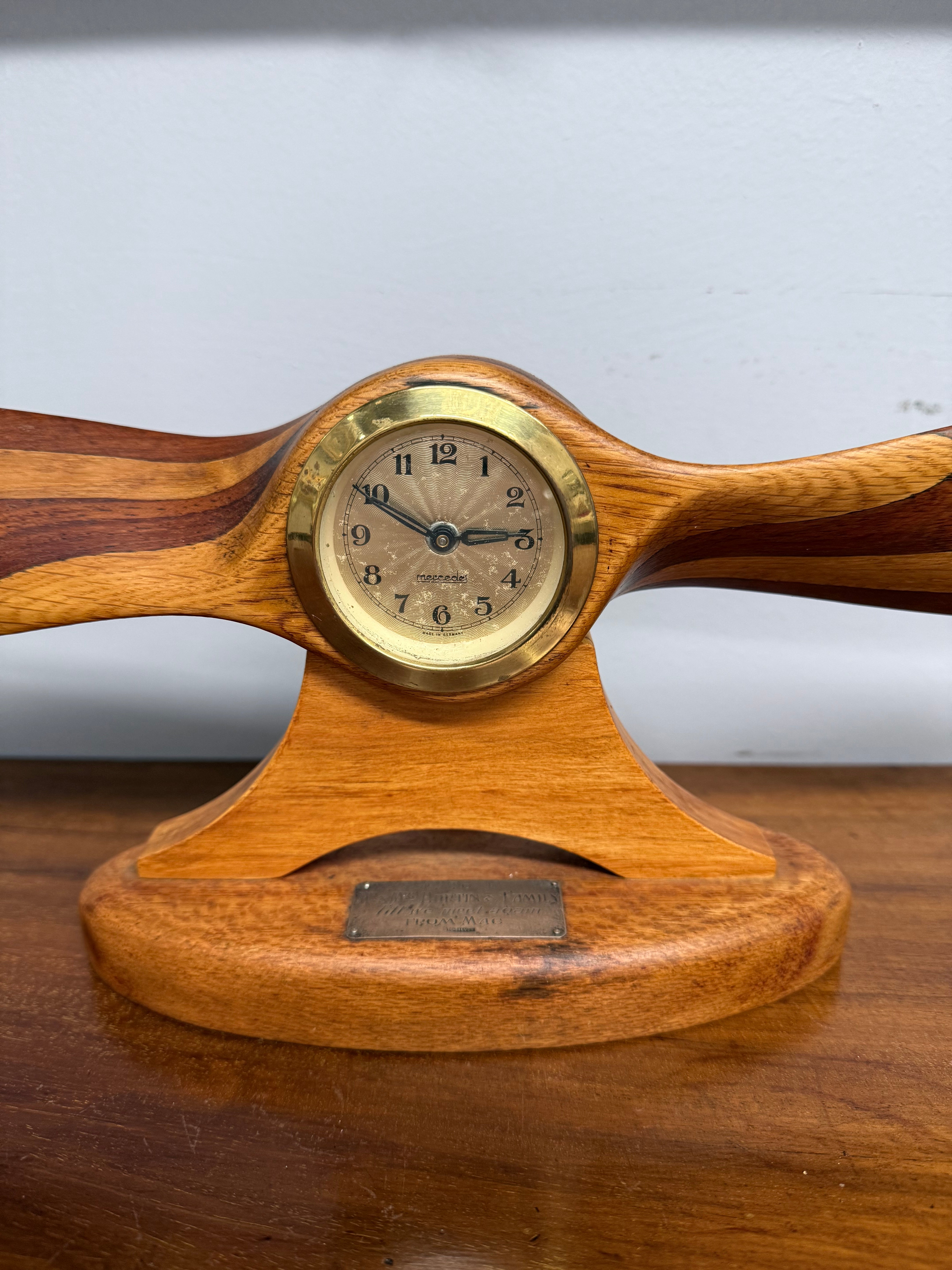 Art Deco Style RAAF Propeller Clock