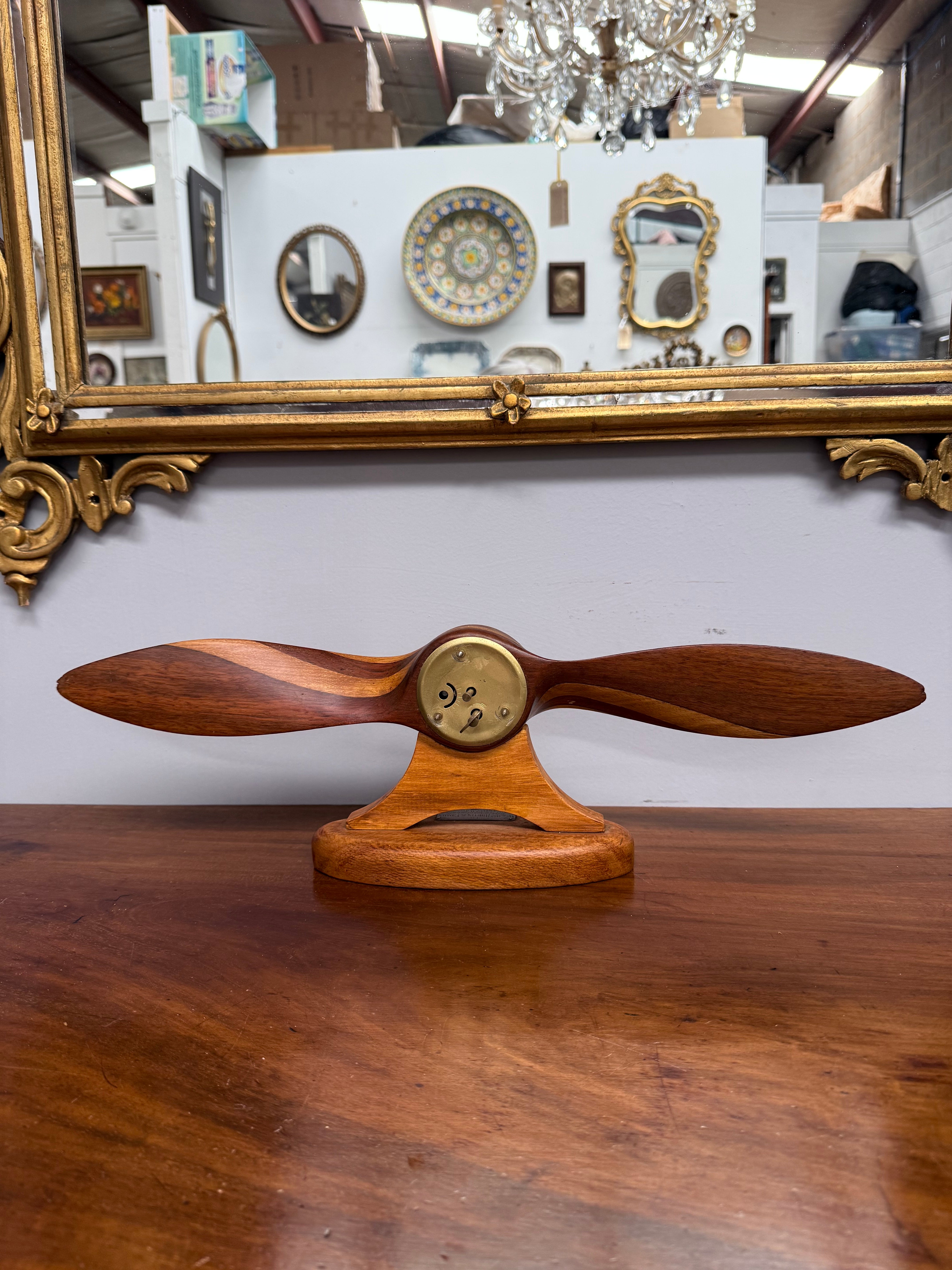 Art Deco Style RAAF Propeller Clock | Antique & Vintage | Moonee Ponds Antiques | Australia Wide