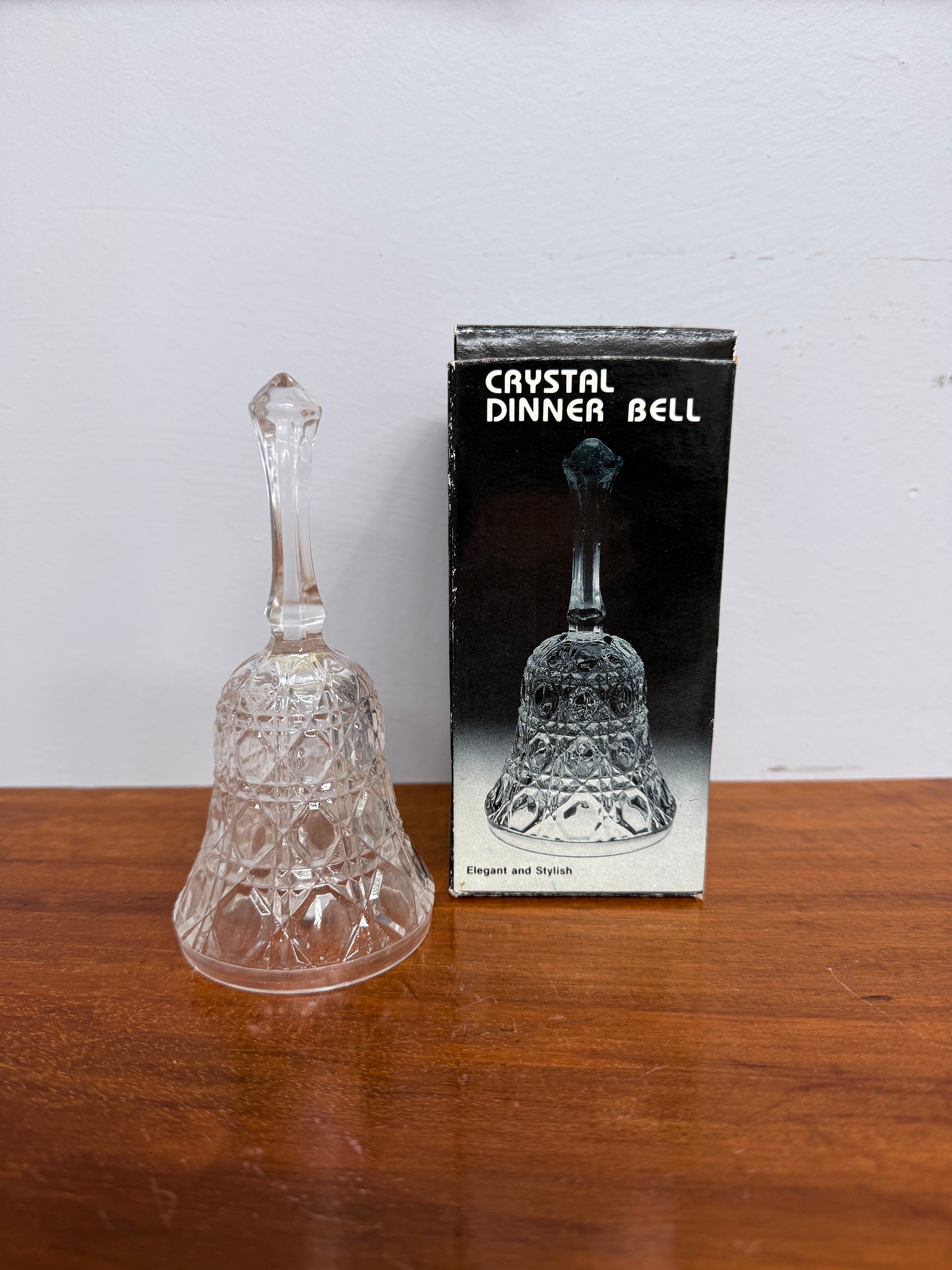 Vintage Crystal Dinner Bell