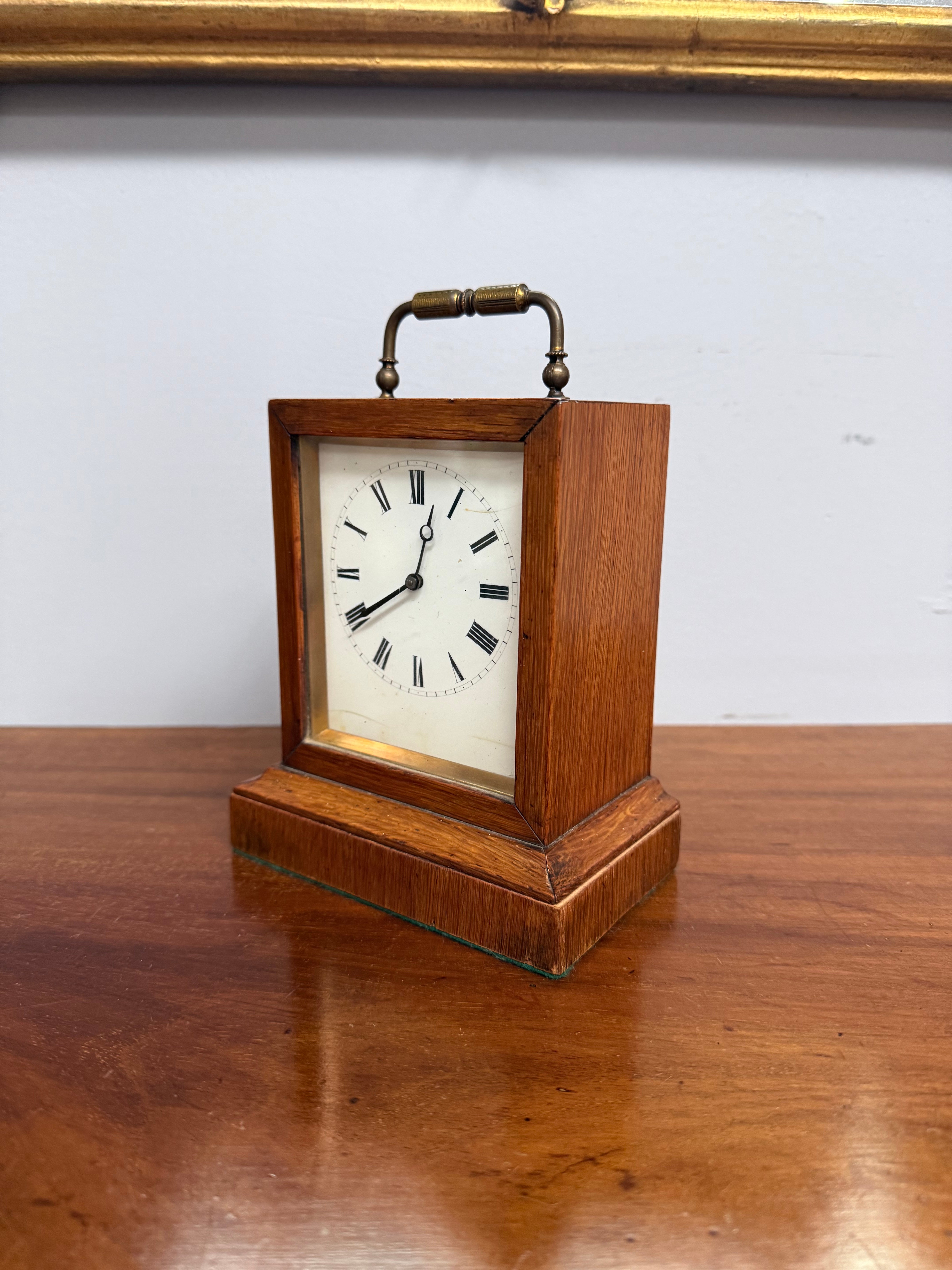 Antique French Wooden Cased Carriage/Mantle Clock | Antique & Vintage | Moonee Ponds Antiques | Australia Wide
