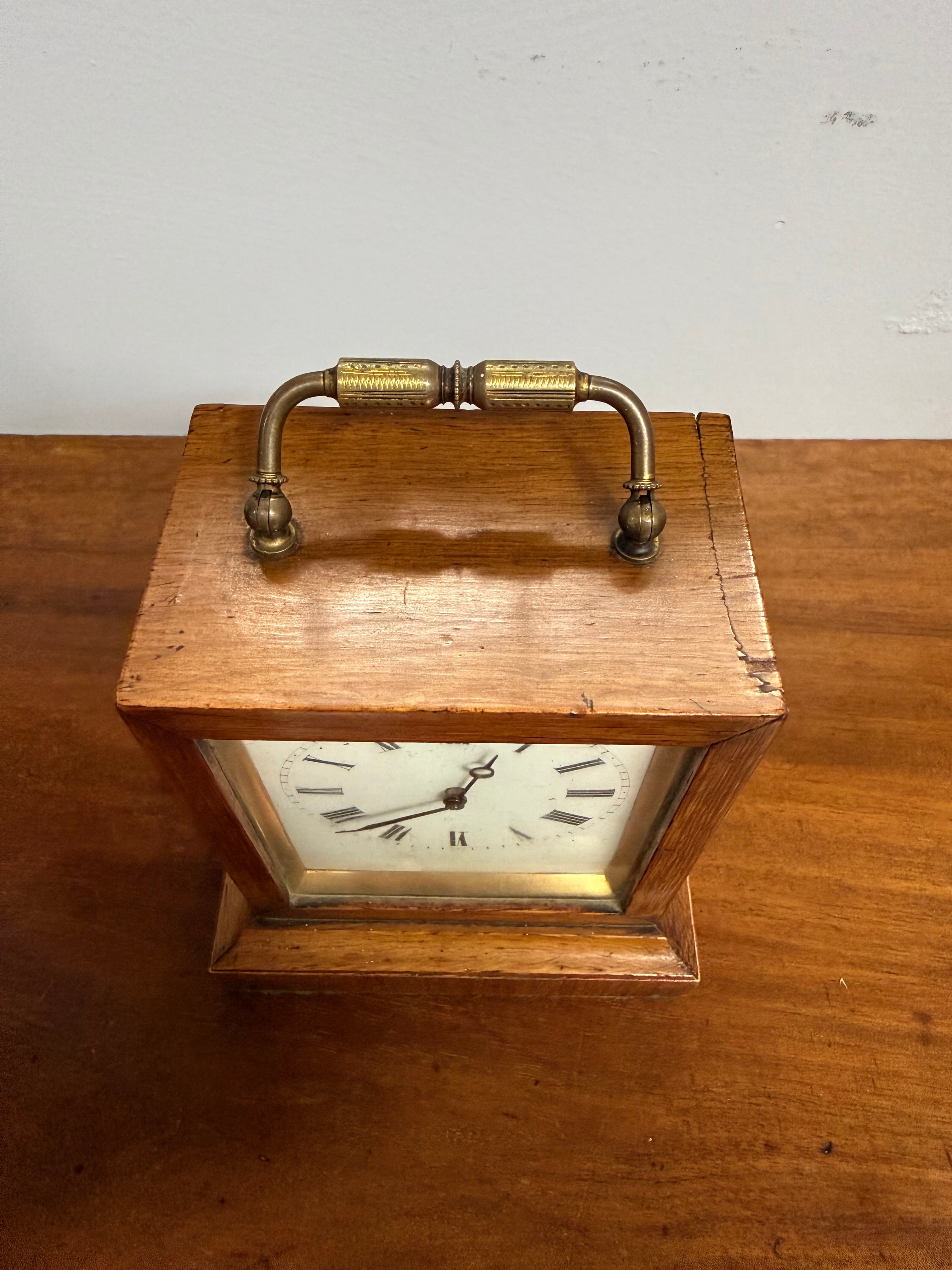 Antique French Wooden Cased Carriage/Mantle Clock | Antique & Vintage | Moonee Ponds Antiques | Australia Wide