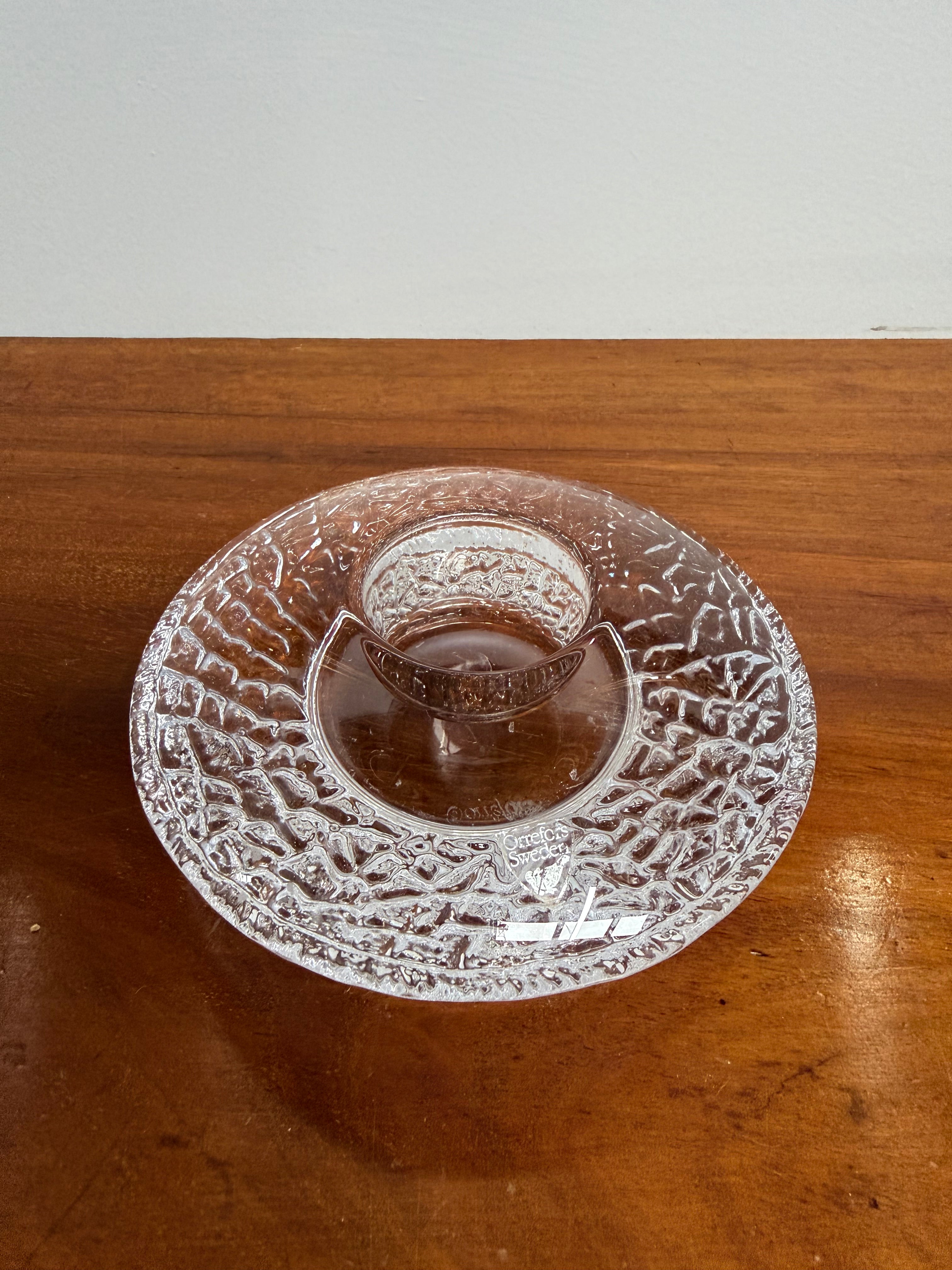 Vintage Orrefors Sweden Tealight Holder | Antique & Vintage | Moonee Ponds Antiques | Australia Wide