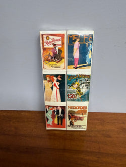 Vintage Matchbox Old-time Posters Matches Set | Antique & Vintage | Moonee Ponds Antiques | Australia Wide Delivery