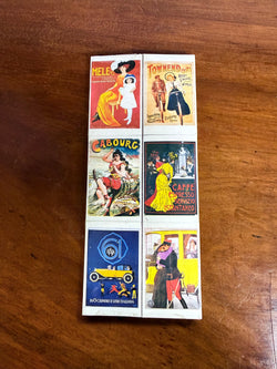 Vintage Matchbox Old-time Posters Matches Set | Antique & Vintage | Moonee Ponds Antiques | Australia Wide Delivery
