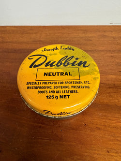 Vintage Dubbin Neutral Tin | Antique & Vintage | Moonee Ponds Antiques | Australia Wide Delivery
