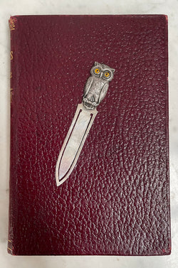 Superb Silver Owl Bookmark | Antique & Vintage | Moonee Ponds Antiques | Australia Wide Delivery