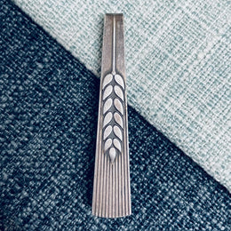 George Jensen Wheat Sheaf Silver Tie Bar