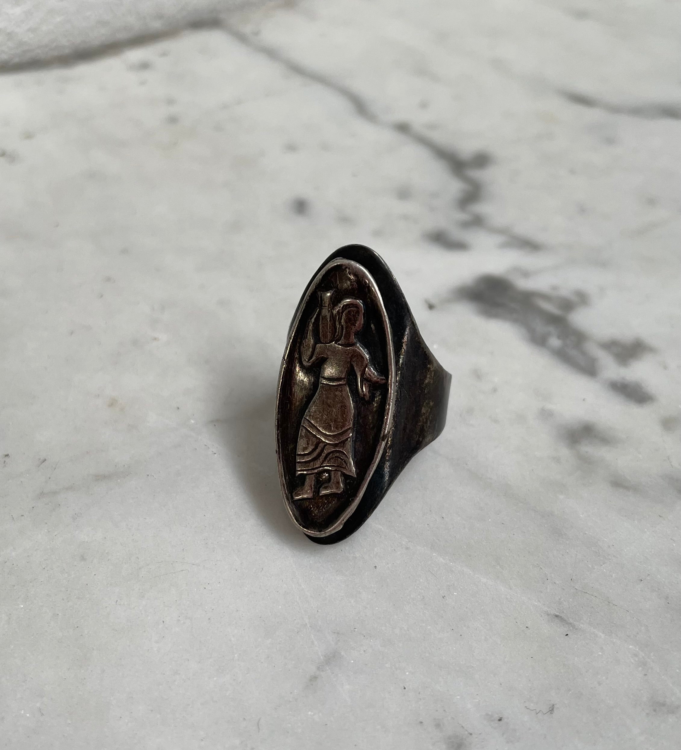 Vintage Hand Made Silver Ring | Antique & Vintage | Moonee Ponds Antiques | Australia Wide Delivery