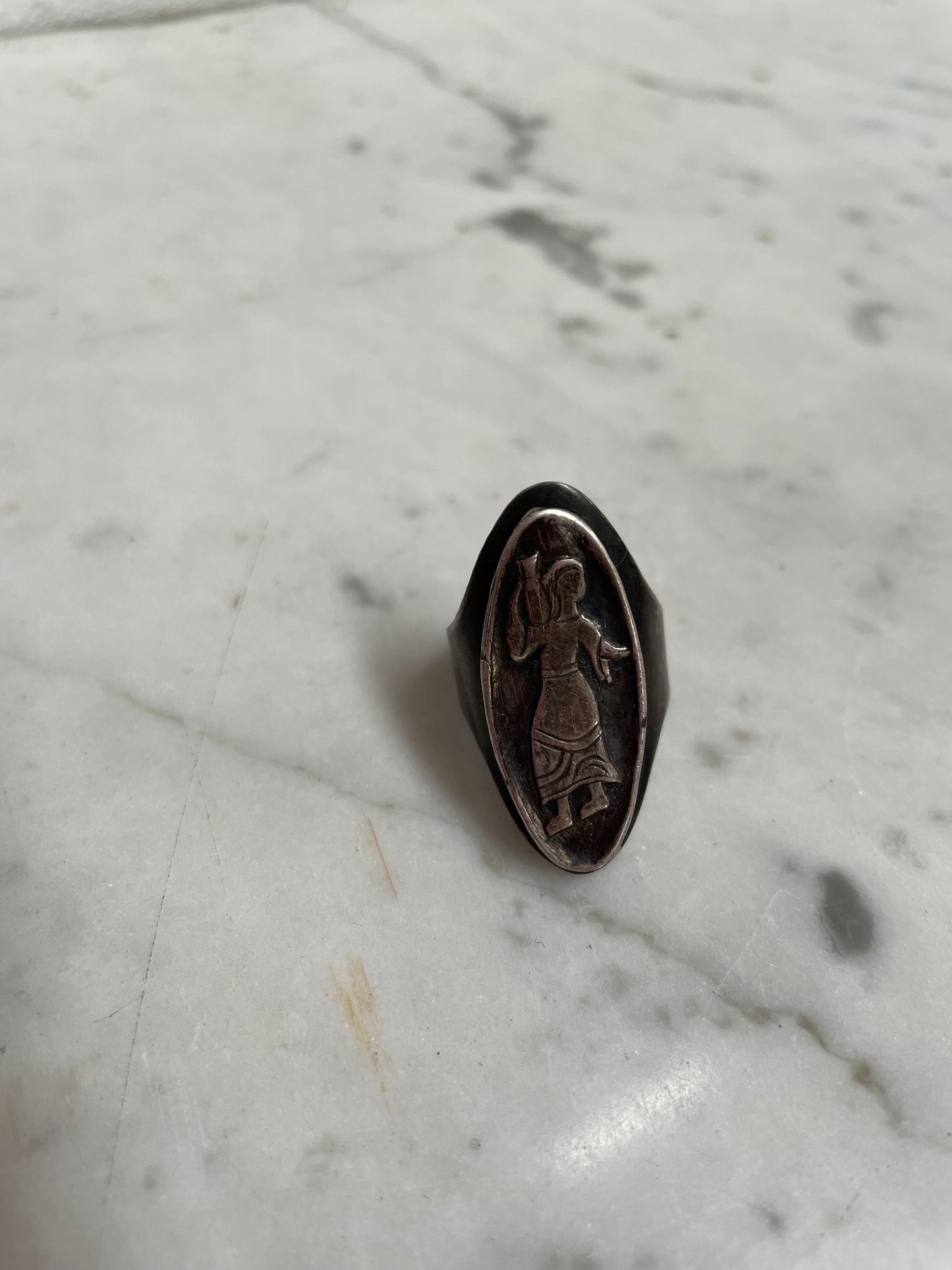 Vintage Hand Made Silver Ring