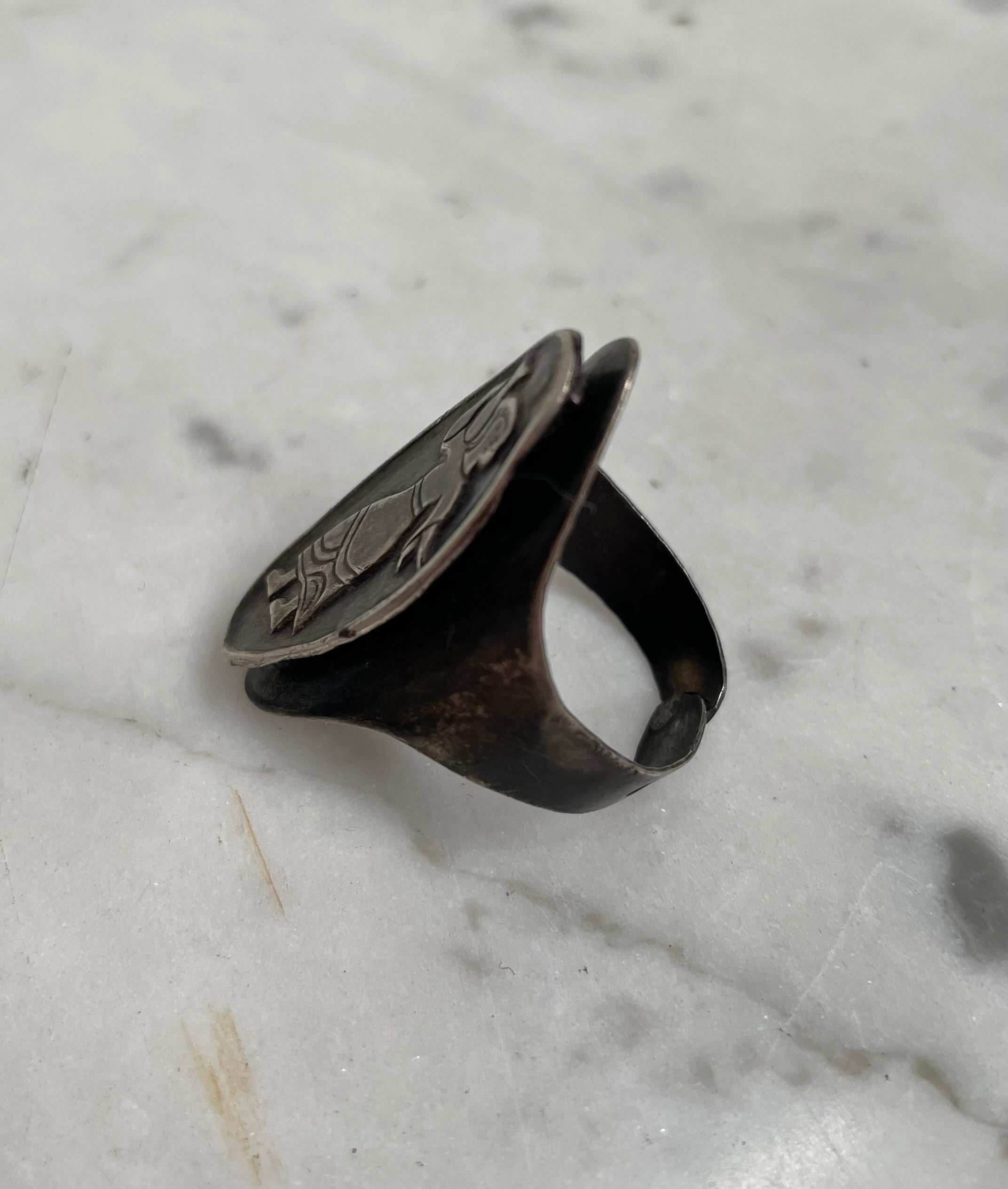 Vintage Hand Made Silver Ring | Antique & Vintage | Moonee Ponds Antiques | Australia Wide Delivery