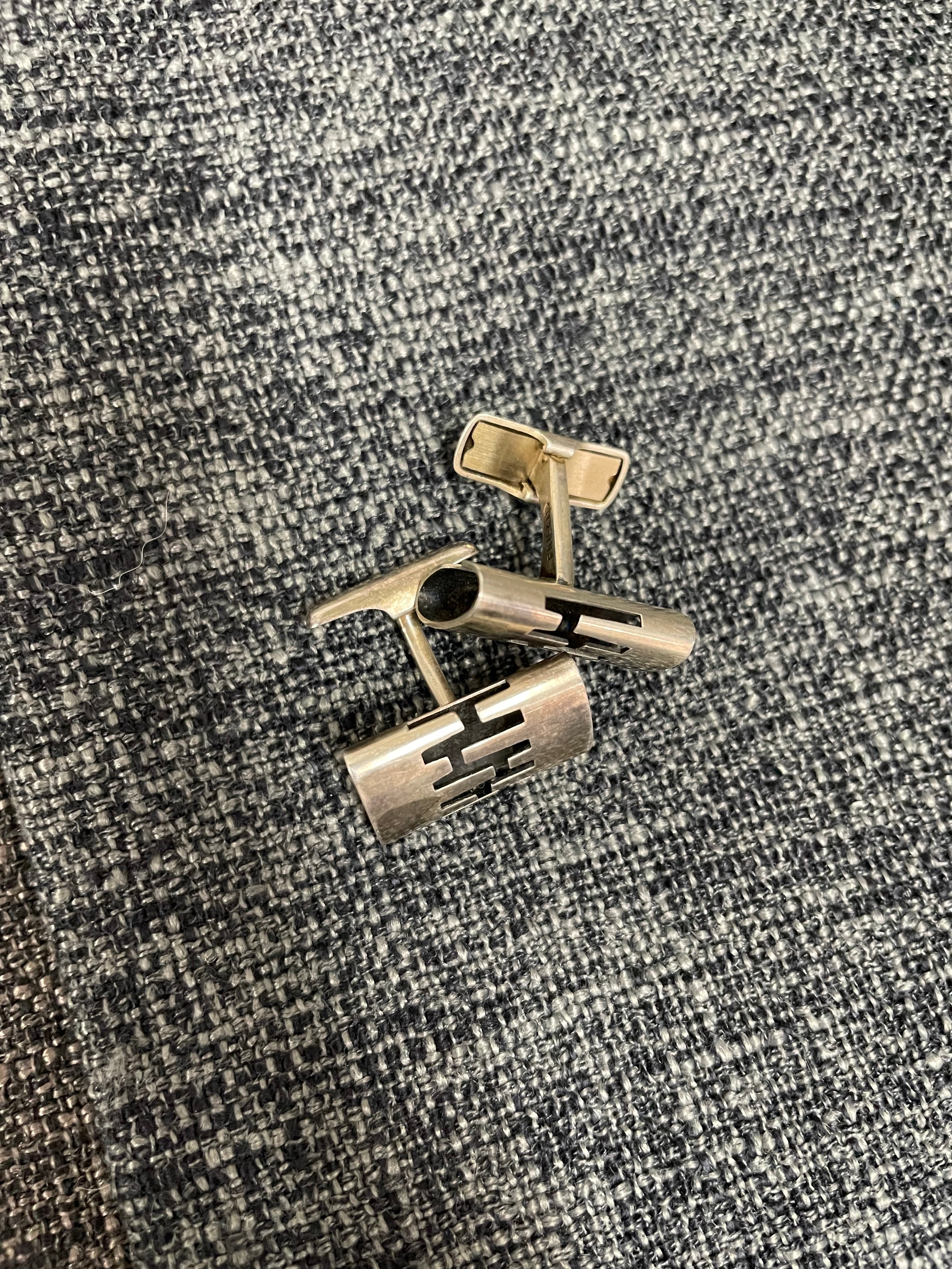 Pair of Vintage Finland Silver Cufflinks | Antique & Vintage | Moonee Ponds Antiques | Australia Wide Delivery
