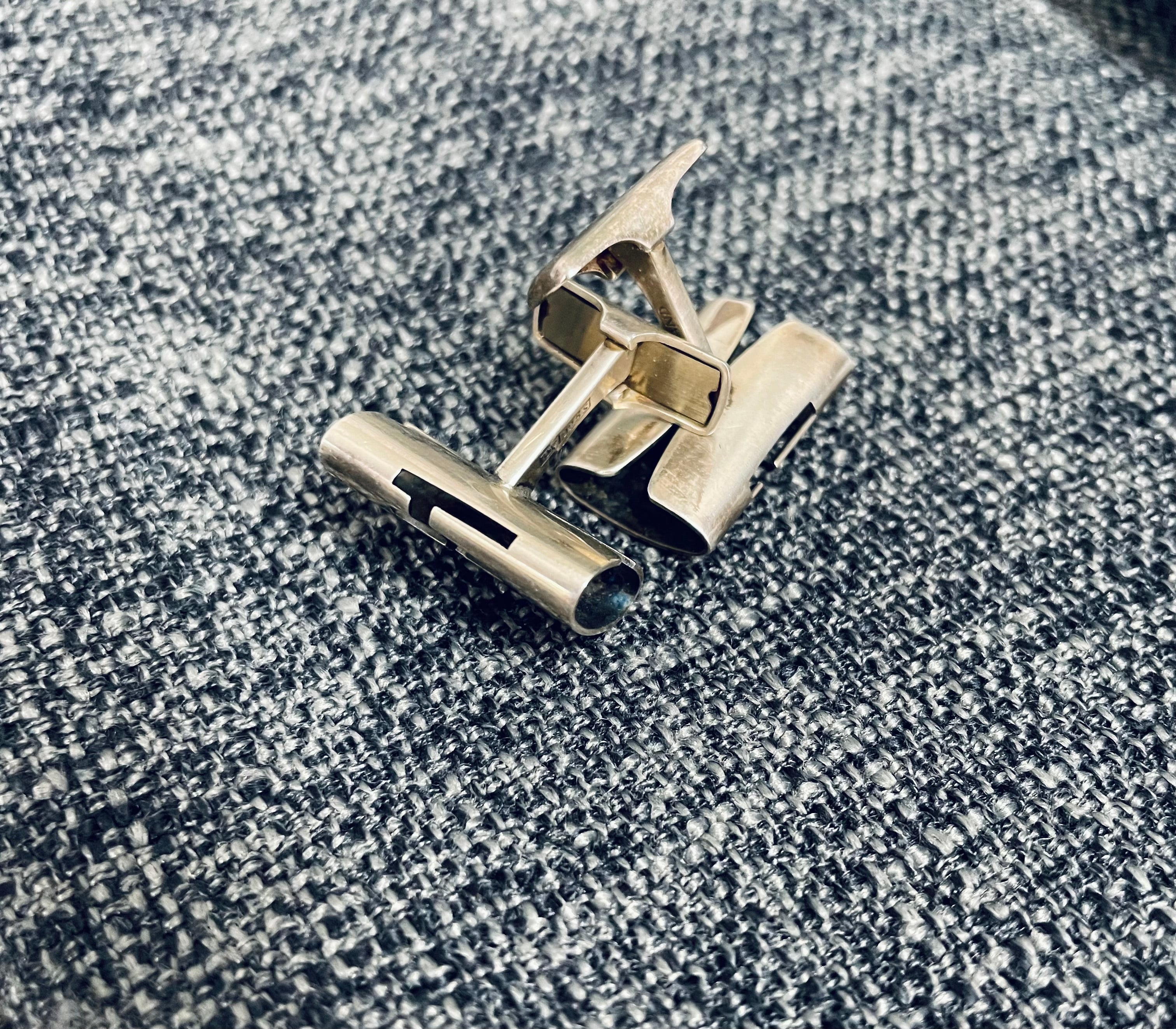Pair of Vintage Finland Silver Cufflinks | Antique & Vintage | Moonee Ponds Antiques | Australia Wide Delivery