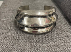Sterling Silver Vintage Modernist Cuff | Antique & Vintage | Moonee Ponds Antiques | Australia Wide Delivery